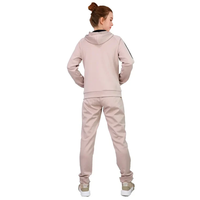 Fournisseur direct d'usine - Survêtement pour femme de qualité supérieure, en molleton 100% coton, avec boutons, motif dentelle, coupe courte
