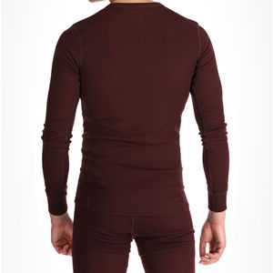 OEM Custom Mens <b>Long</b> Johns With 100% Merino Wool Thermal Fabric Weight Winter <b>Base</b> <b>Layer</b> Pants Thermal Wear Set Made Pakistan - Product Image 3