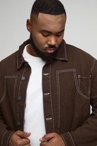 Veste en jean vintage personnalisée pour homme de haute qualité, coupe-vent, écologique, 100 % coton, décontractée, boutonnée, respirante, vente en gros - Product Image 6