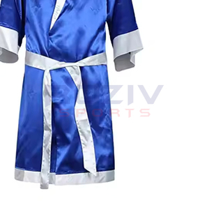 Nouveauté Robes de boxe sur mesure de haute qualité Douces et protectrices Polyester/Nylon Couleurs/logos personnalisables Vente en gros - Product Image 4
