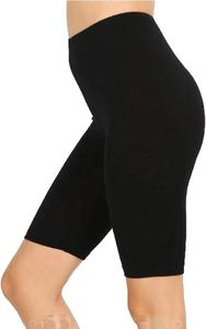 Solid Color Heart-Shaped Embroidery <b>Three</b>-<b>Quarter</b> <b>Leggings</b> for Girls New Cross-Border Casual Design with customization. - Product Image 2