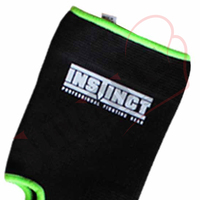 INSTINCT - Bande de cheville élastique personnalisée avec logo - Protection professionnelle de la cheville pour la boxe, le Muay Thai, le MMA - Élastique respirant