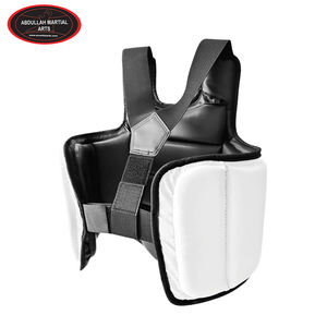 Protector de Pecho para Boxeo de Piel Sintética PU, Color Blanco, Nuevo, del Mejor Proveedor, OEM ODM, de ABDULLAH MARTIAL ARTS - Product Image 2