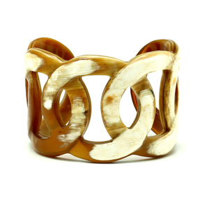 การออกแบบที่ทันสมัย กําไลข้อมือแบบแตร รายการตัดที่ดีที่สุดสําหรับผู้หญิงและเด็กผู้หญิง เครื่องประดับกําไลข้อมือ พาร์ตี้แวร์ และของขวัญแต่งงาน - Product Image 2