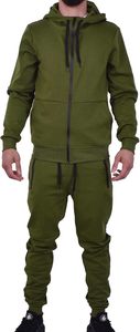 Two Piece <b>Zip</b> <b>Up</b> <b>Hoodie</b> and Sweatpants Comfortable Stylish Athletic Suit Fitness Casual Wear Streetwear - Product Image 4