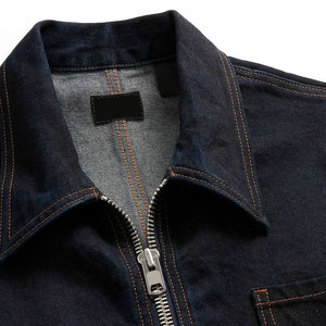 100% High Quality <b>Men</b> <b>Denim</b> <b>Jackets</b> / Custom Turn Down Collar Design Lowest Price <b>Men</b> <b>Denim</b> <b>Jackets</b> - Product Image 4