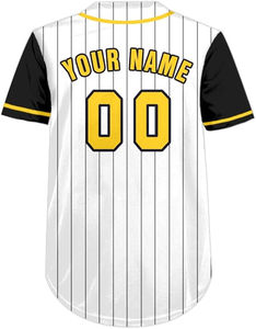 Camisetas de Béisbol Personalizadas con Logotipo Bordado en Sarga, Nombre del Equipo, Ropa Deportiva de Béisbol, Camiseta de Béisbol con Botones, Talla Grande para Hombre - Product Image 3