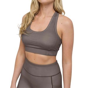 Ensemble de yoga pour femmes sans couture, vente en gros personnalisée, nouveau, été, taille haute, soutien-gorge de sport en maille sans couture et pantalon de yoga - Product Image 3