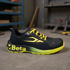 Calzado de Seguridad RENEGADE con Tela Tejida Resistente y Transpirable, Detalles en Amarillo - Product Image 3