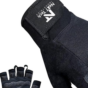 Gants de fitness haltérophilie respirants pour entraînement Service OEM Gants de musculation en cuir synthétique sur mesure - Product Image 4