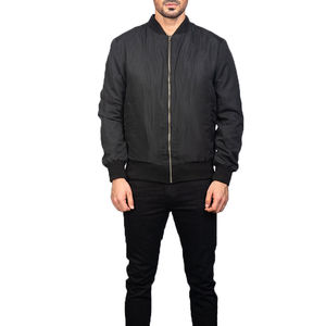 Blouson bomber décontracté pour homme, offrant une doublure douce, une forme moderne et une chaleur fiable pour les habitudes quotidiennes de vêtements d'extérieur. - Product Image 6