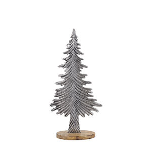 Árbol de Navidad de estilo industrial rústico moderno, decoración de mesa de aluminio artesanal para Navidad - Product Image 6