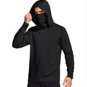 Custom Long Sleeve Polyester Fishing Shirt Men Fishing Hoodie Quick Dry Sublimation Breathable UPF 50 <b>Outdoor</b> UV Fishing Wear - Product Image 5