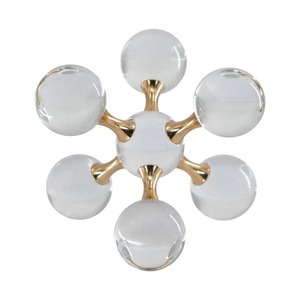 Objeto DE MESA DE MODA Diseño moderno Artístico Impresionante pieza central Agrega elegancia y estilo a cualquier espacio contemporáneo - Product Image 1