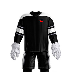 Uniforme de hockey sur glace sur mesure confortable, en stock, 100 % polyester, fabriqué par Burhan Sports - Product Image 5