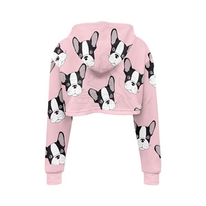 Outdoor Use Best Selling Women Crop <b>Top</b> Hoodies Fashion Clothing Durable Women Crop <b>Top</b> Hoodies - Product Image 2