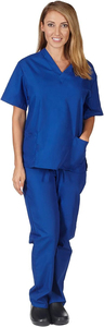 Eco Friendly Medical <b>Scrub</b> Uniforms <b>Sets</b> Doctors Nurses Hospital <b>Scrubs</b> Cotton Jogger Unisex Plus Size Custom Wholesale 2025 - Product Image 4