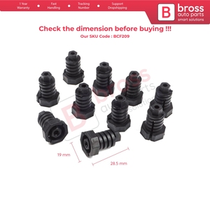 BCF209 10 Piezas de Clips de Ajuste para Faros Delanteros, Tornillos de Fijación 63121387026 para 3 E36 6 E63 E64 Z3 - Product Image 5