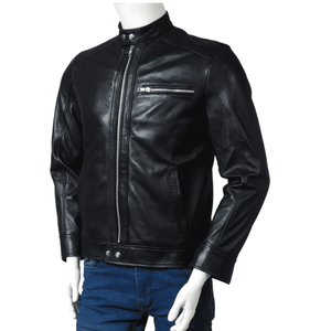 Chaqueta de piel auténtica de diseñador informal de alta calidad personalizada, chaqueta de moda de invierno transpirable con cuello levantado de estilo clásico Esprit - Product Image 2