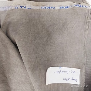 SU-HF-204 DE TISSU MÉLANDÉ CHANVRE/COTON - Product Image 2