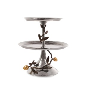 Premium Designer di lusso torta di colore dorato in metallo strumento per servire deserto e dolci Server Stand di frutta - Product Image 5