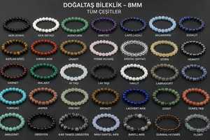 DAFNI BIG PAZAR Bohemian <b>Beaded</b> <b>Bracelet</b> with Natural Stone Precious Metal Alloy Micro Insert Unisex Gift - Product Image 3