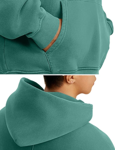 Hombre Hoodi Pullover Sudaderas con capucha para hombre a la venta 100% algodón con capucha térmica Sudadera con capucha térmica personalizada - Product Image 5