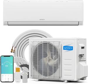 Climatiseur et Chauffage Mini Split Wifi 18000 BTU avec Inverter, 21 SEER2 Économe en Énergie 230V Sans Conduits - Product Image 1