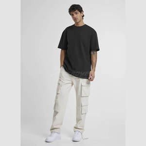 Men's Solid Cotton Jersey <b>T</b>-<b>Shirts</b> Streetwear Casual Cotton Short Sleeves <b>Large</b> Size Oversize <b>T</b>-<b>Shirts</b> - Product Image 6