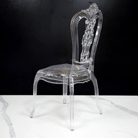 Ensembles de meubles de mariage confortables et respirants, chaises et tables empilables pour restaurants intérieurs