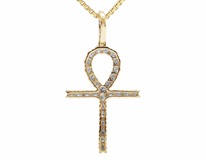 Colgante de Cruz con diamante de moissanita de plata de ley S925 para hombres y mujeres, joyería fina de Hip Hop de alta calidad - Product Image 6
