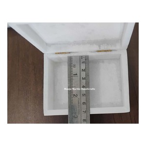 Cantidad a granel disponible en cajas con incrustaciones de mármol de precio al por mayor con material de nácar para artículos de regalos de joyería - Product Image 3
