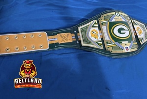 Ceinture de champion des Packers de Green Bay pour adultes, confortable et durable, taille haute, tailles 2 mm et 4 mm, en zinc - Product Image 3
