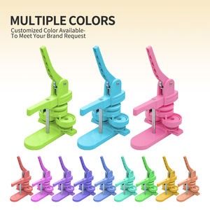 Máquina para Hacer Botones Redondos de 58 mm, Kit de Máquina para Hacer Botones de Plástico DIY - Product Image 4