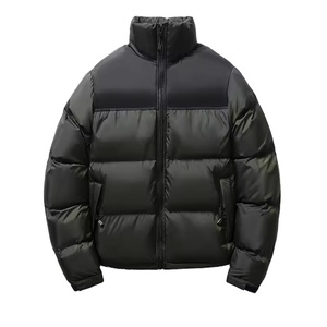 2025 nuevas chaquetas acolchadas personalizadas para exteriores para hombres construidas con tela de lona delgada construida para protección contra el viento y calidez - Product Image 1