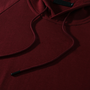 OEM Custom Manufacturers Drop Shoulder Pullover Men Hoodie 100% <b>Wool</b> Fleece Zipper-Up Casual Street Wear Winter Solid Hooded - Product Image 3