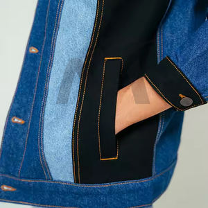 Veste Jeans pour Hommes Multi Couleur au Design Personnalisé en Gros Veste en Denim à Séchage Rapide de Haute Qualité en Tissu Respirant avec Boutons pour Hommes - Product Image 3