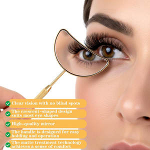 Espejo de Pestañas Portátil Personalizado, Ideal para Maquillaje de Salón y Viajes, Espejo de Pestañas Profesional Personalizado - Product Image 4