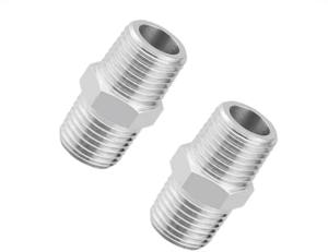 Raccord hexagonal en acier inoxydable 316 de qualité supérieure, 3/4 pouce, avec filetage mâle NPT, haute pression pour les traitements de l'eau - Product Image 4