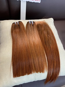 Extensiones de Cabello Humano Liso de Color Más Vendidas – Puntas Gruesas y Voluminosas, Extensiones de Cabello Virgen Directo de Fábrica, Sin Caída - Product Image 5