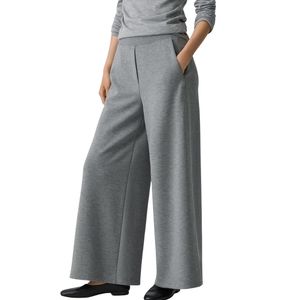Élégant tenue de bureau décontractée pour femmes confortable taille haute jambe large pantalon en tricot respirant solide été pantalon dames mode - Product Image 3