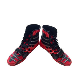 รองเท้าบูตหนังสำหรับเล่นกีฬาออกแบบได้เองดีไซน์ใหม่รองเท้าบ็อกซิ่งระดับมืออาชีพ GAL-BW-BB-F55-06ยกกระชับมือ - Product Image 2