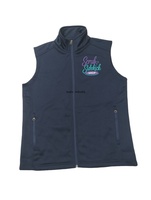 Gilet médical en toile personnalisé avec logo brodé, uniforme de médecin et d'infirmière de haute qualité, gilet et veste unisexe, cadeau