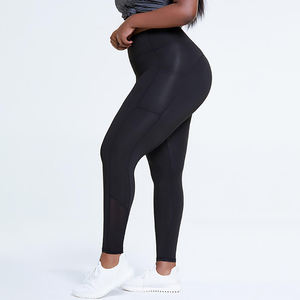 กางเกงโยคะผู้หญิงสั่งทำพิเศษ โลโก้สั่งทำ เอวสูง ผ้าถัก แห้งเร็ว ปรับขนาดได้ สไตล์ลำลอง จำนวนมาก - Product Image 4