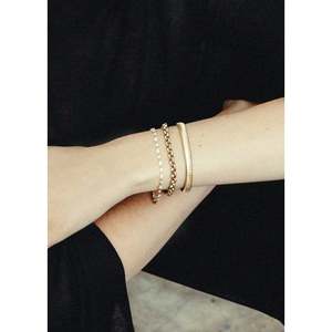 Juliette Yellow <b>Gold</b> Diamond Row Bracelet Elegant Diamond Bracelets & <b>Bangles</b> - Product Image 2