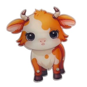 Professional Brown Cow Lash Plate <b>Eyelash</b> Extension Tools Private Label <b>Magnetic</b> Acrylic <b>Eyelashes</b> Sustainable Diamond Circle - Product Image 1