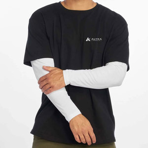 Camiseta de Manga Larga para Hombre, Estilo Urbano, 100% Algodón, Transpirable, Ecológica, de Alta Calidad, Precio Bajo de Fábrica - Product Image 4