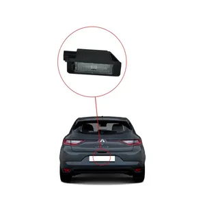 Lampe de plaque d'immatriculation Renault Megane 4 Nouveau modèle 265109648R Cadre d'immatriculation - Product Image 2