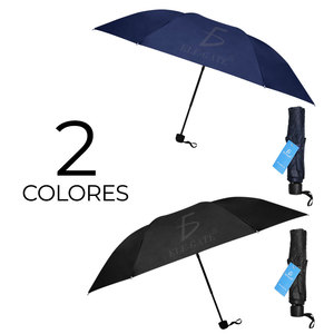 <b>Automatic</b> Compact Three-Folding Rain <b>Umbrella</b> Minimalist Fashionable Mini Pocket Parasol with UV Printing for Travel - Product Image 2