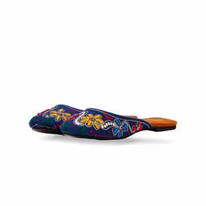 Escarpins fantaisie bleus pour filles KD2236 Appartements - Product Image 3